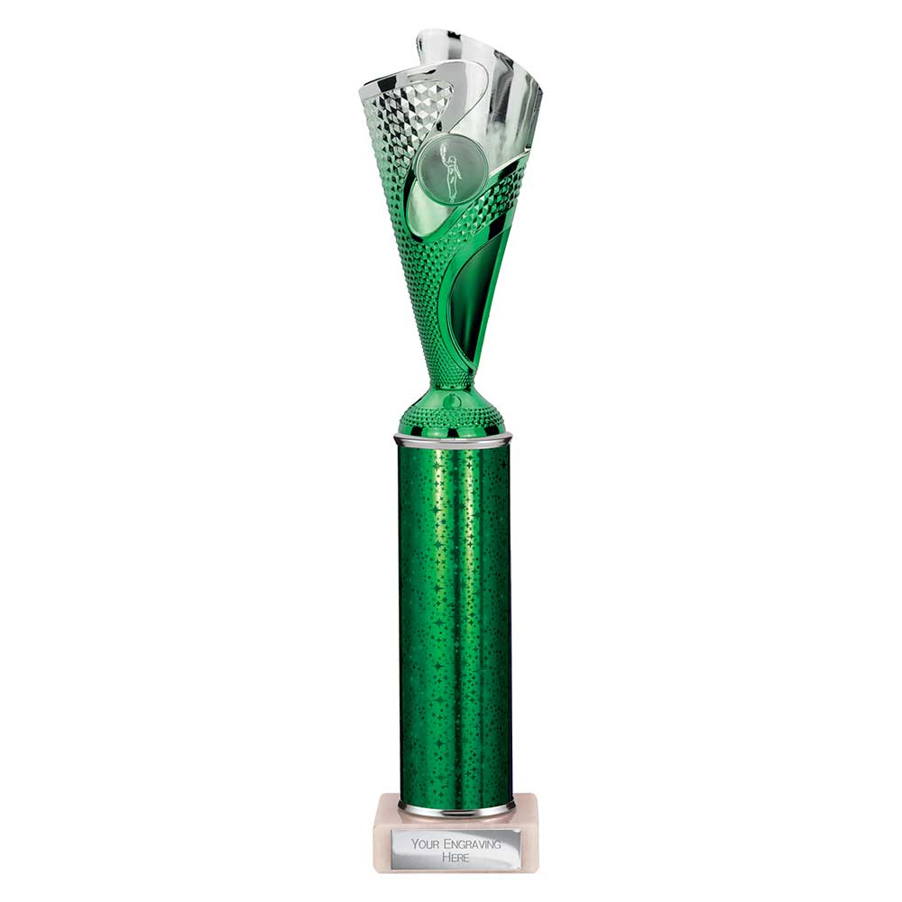 Rodeo Multisport Tube Trophy Silver Green