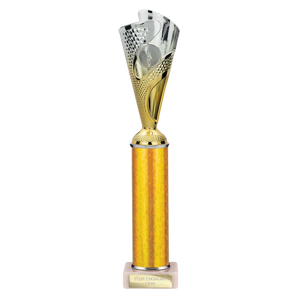 Rodeo Multisport Tube Trophy Silver Gold