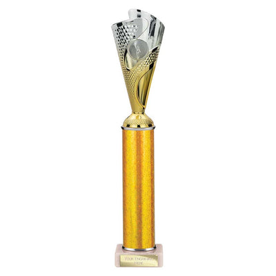 Rodeo Multisport Tube Trophy Silver Gold