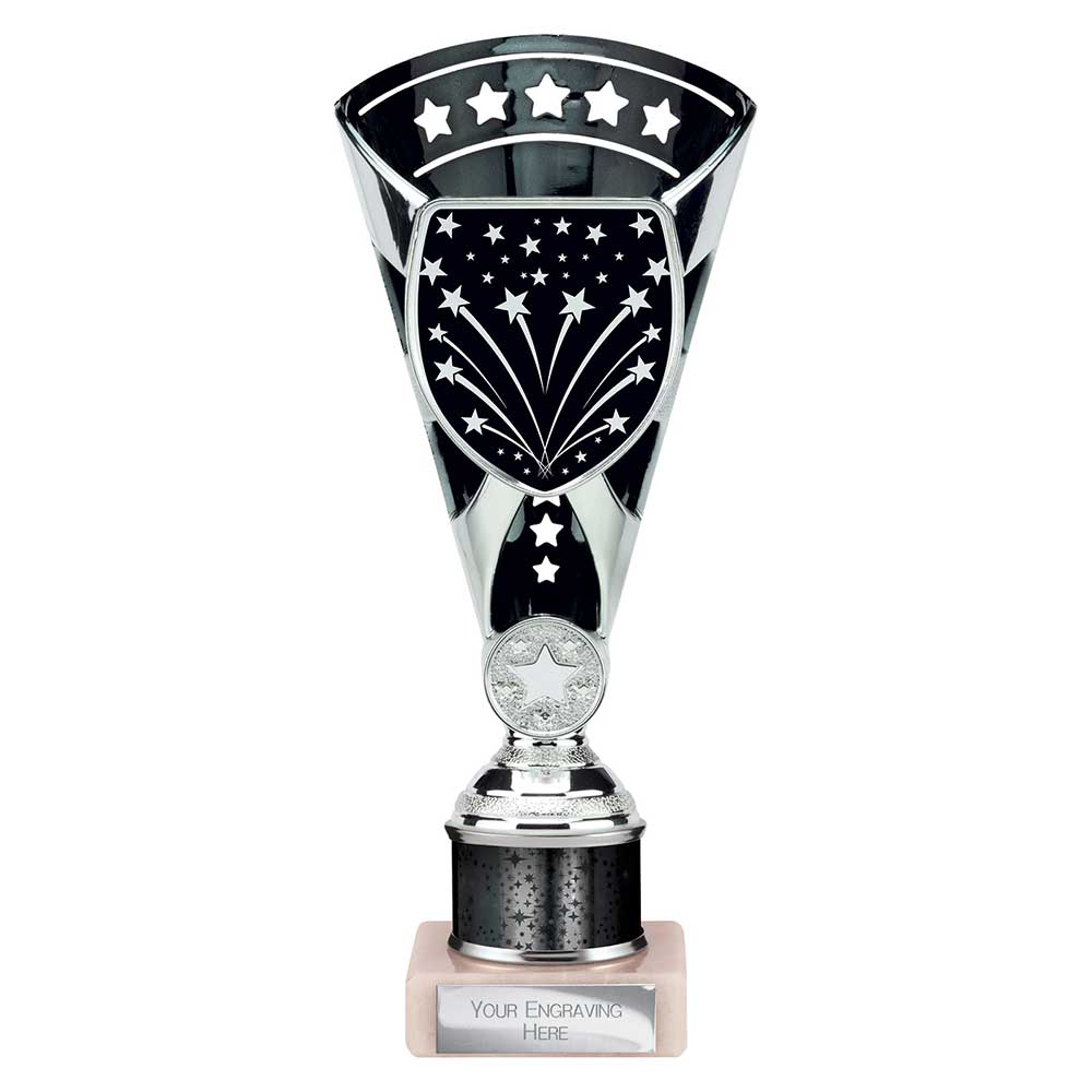 Cobra Star Multisport Tube Trophy Silver Black