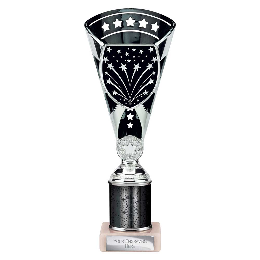 Cobra Star Multisport Tube Trophy Silver Black