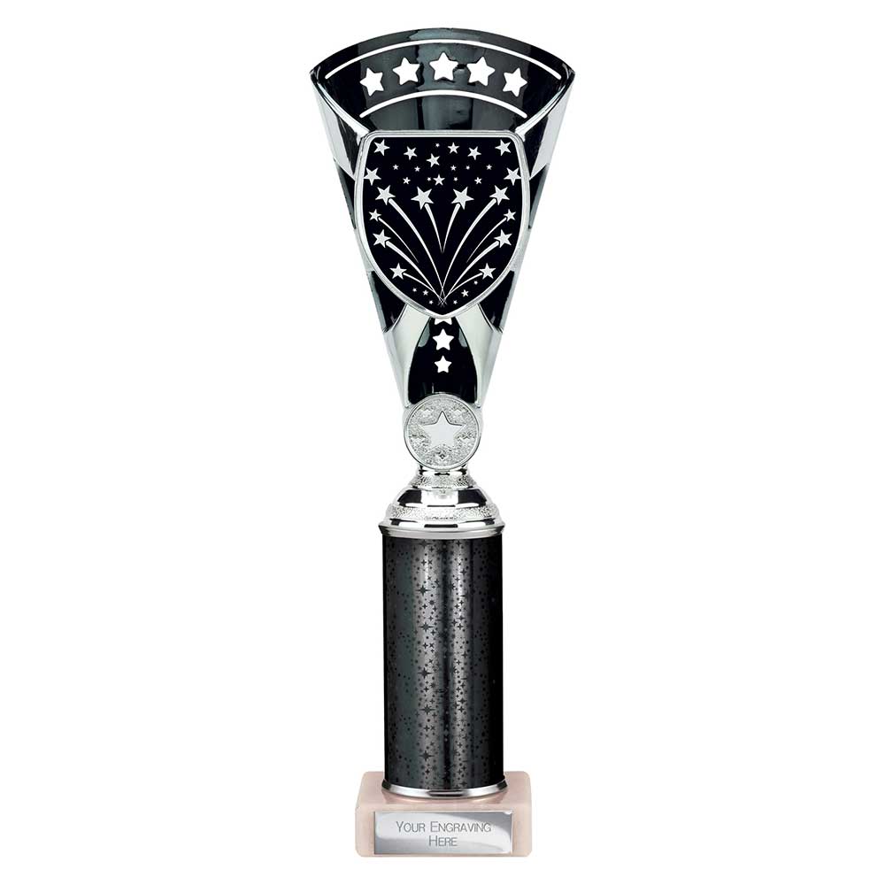 Cobra Star Multisport Tube Trophy Silver Black