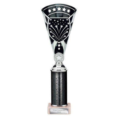 Cobra Star Multisport Tube Trophy Silver Black