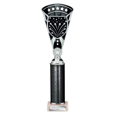 Cobra Star Multisport Tube Trophy Silver Black