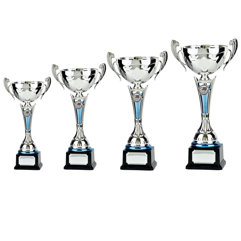 Predator Silver Blue Trophy Cup