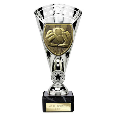 Cobra Star Football Goal Keeper Trophy Cup Award 6 Colours