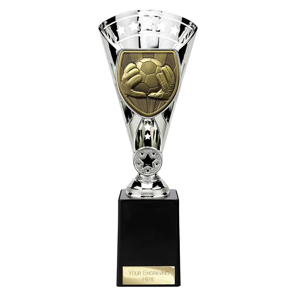 Cobra Star Football Goal Keeper Trophy Cup Award 6 Colours