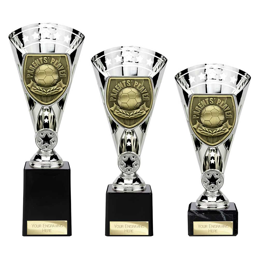 Cobra Star Cup Parents Player Football Trophy Award 6 Colours