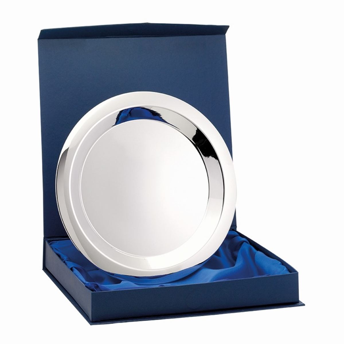 Nickel Plated Salver with Luxury Presentation Box