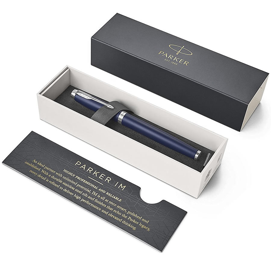 Parker IM Matte Blue Fountain Pen