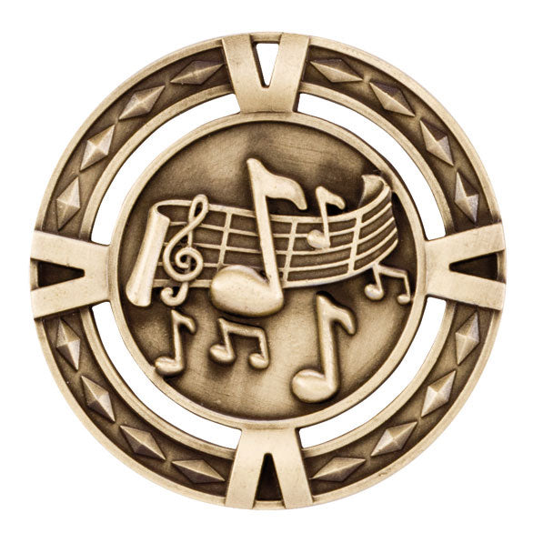 V Tech Music Medal 6cm