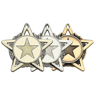 hope star medal with wreath 5cm