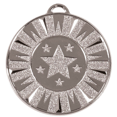 quiz winner star medal silver