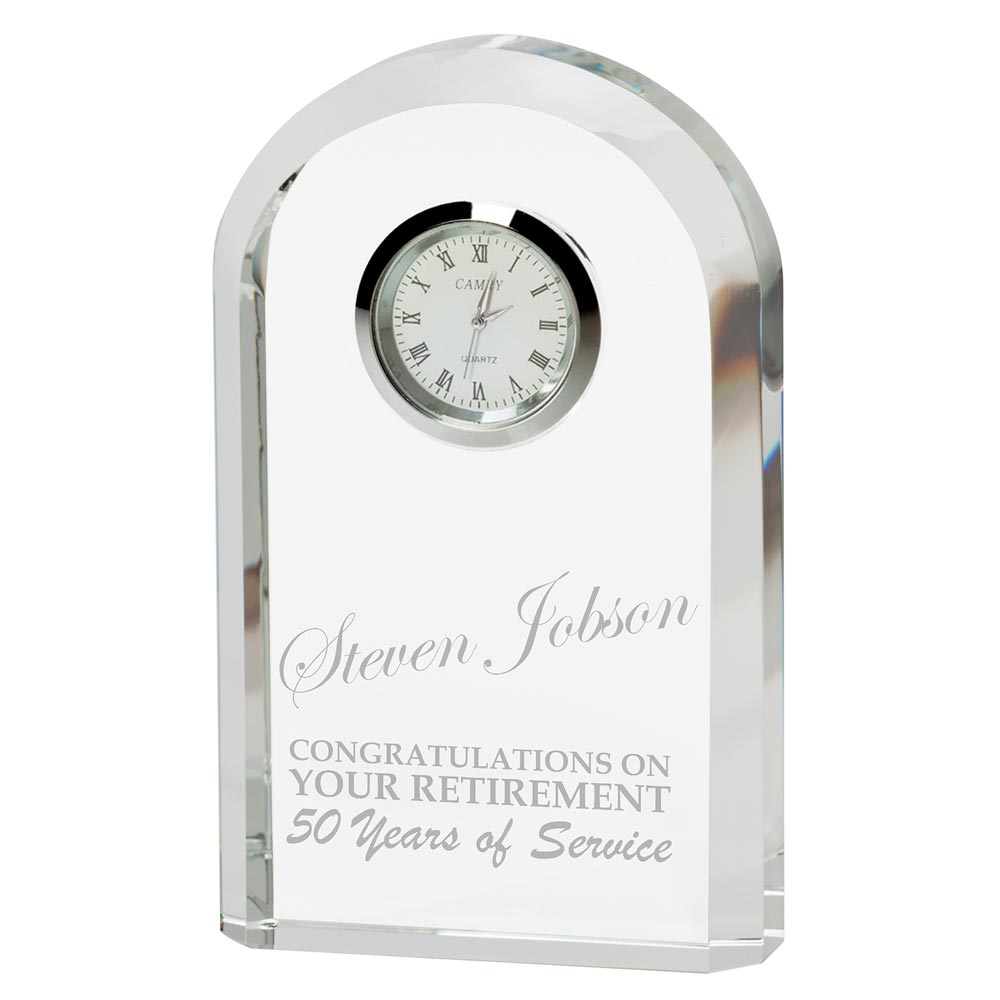 Eternity Crystal Clock