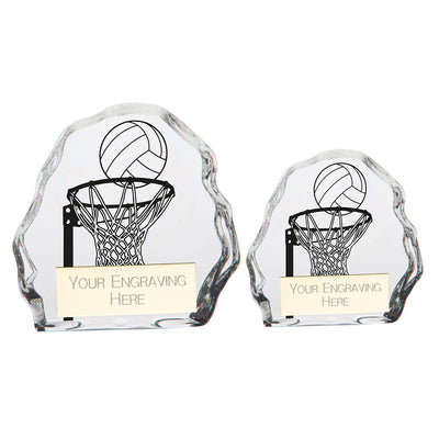 Mystique Netball Glass Award