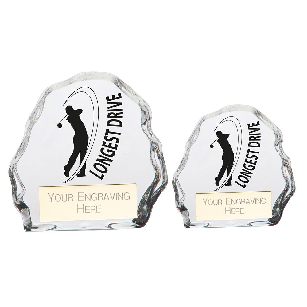 Mystique Longest Drive Glass Award