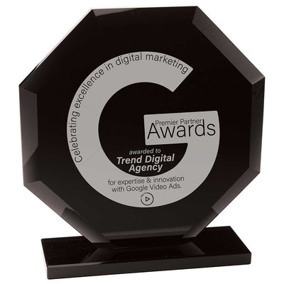 Octave Glass Award Trophy