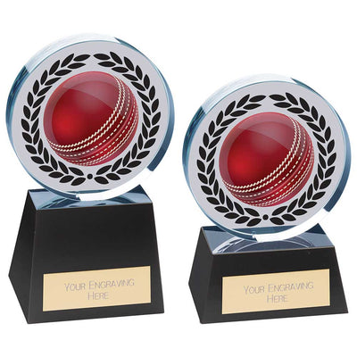 Emperor Cricket Crystal Award Trophy