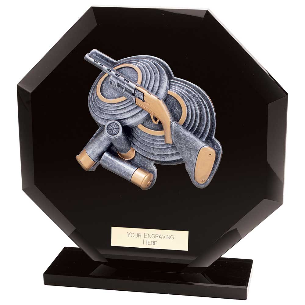 Octave Sonic Boom Clay Pigeon Award Trophy