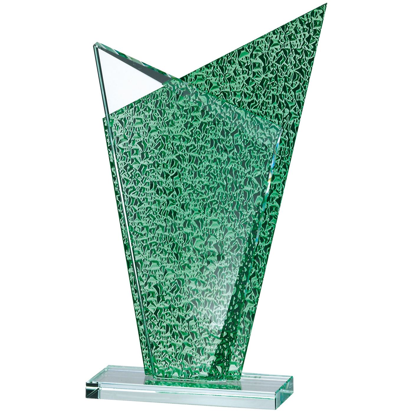 Green Glass Iceberg Trophy Award