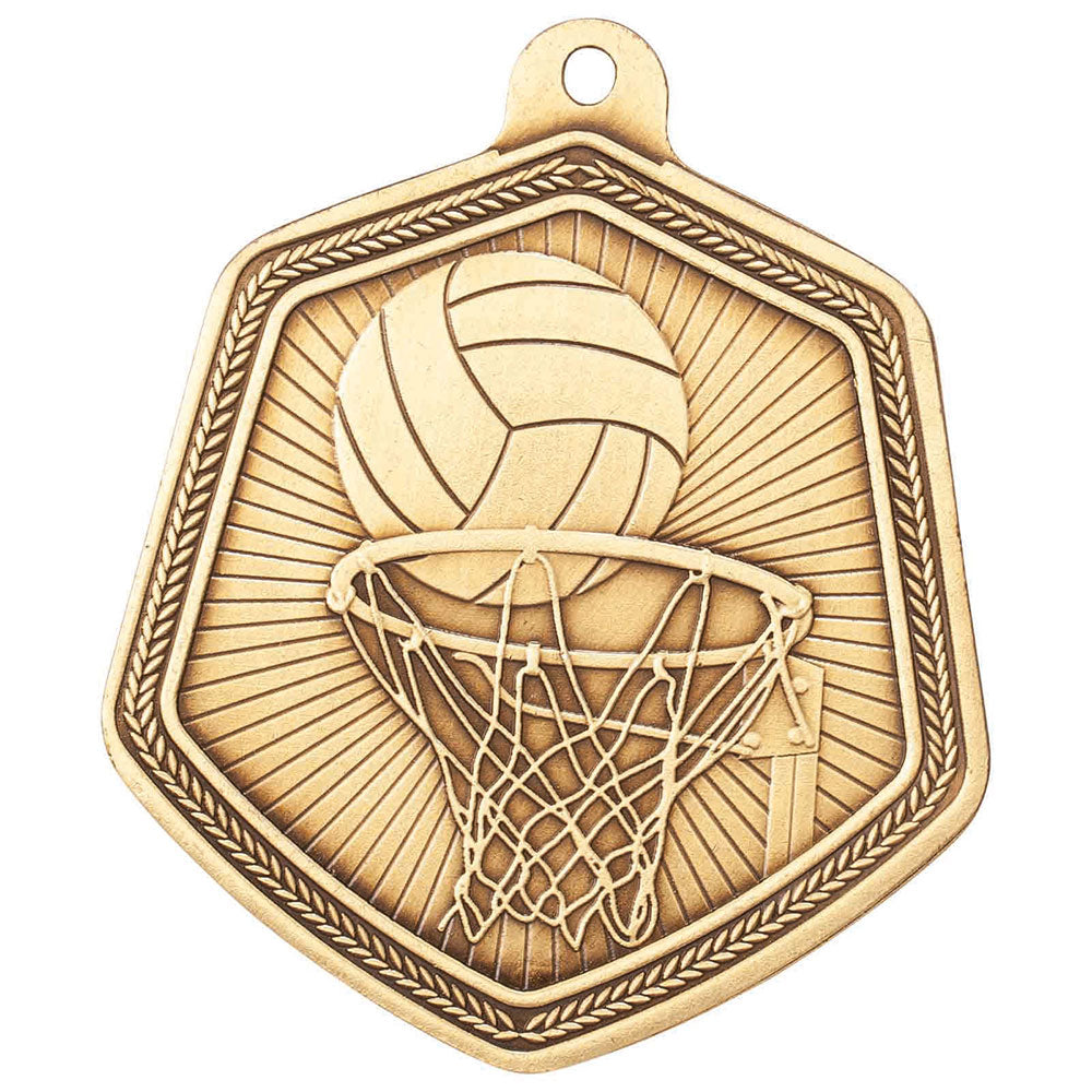 Falcon Netball Medal - 6.5cm