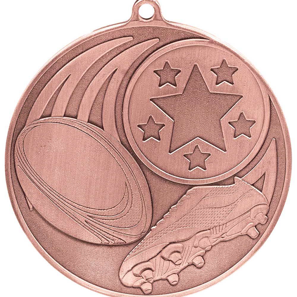 Iconic Rugby Medal 5cm