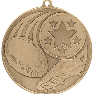 Iconic Rugby Medal 5cm