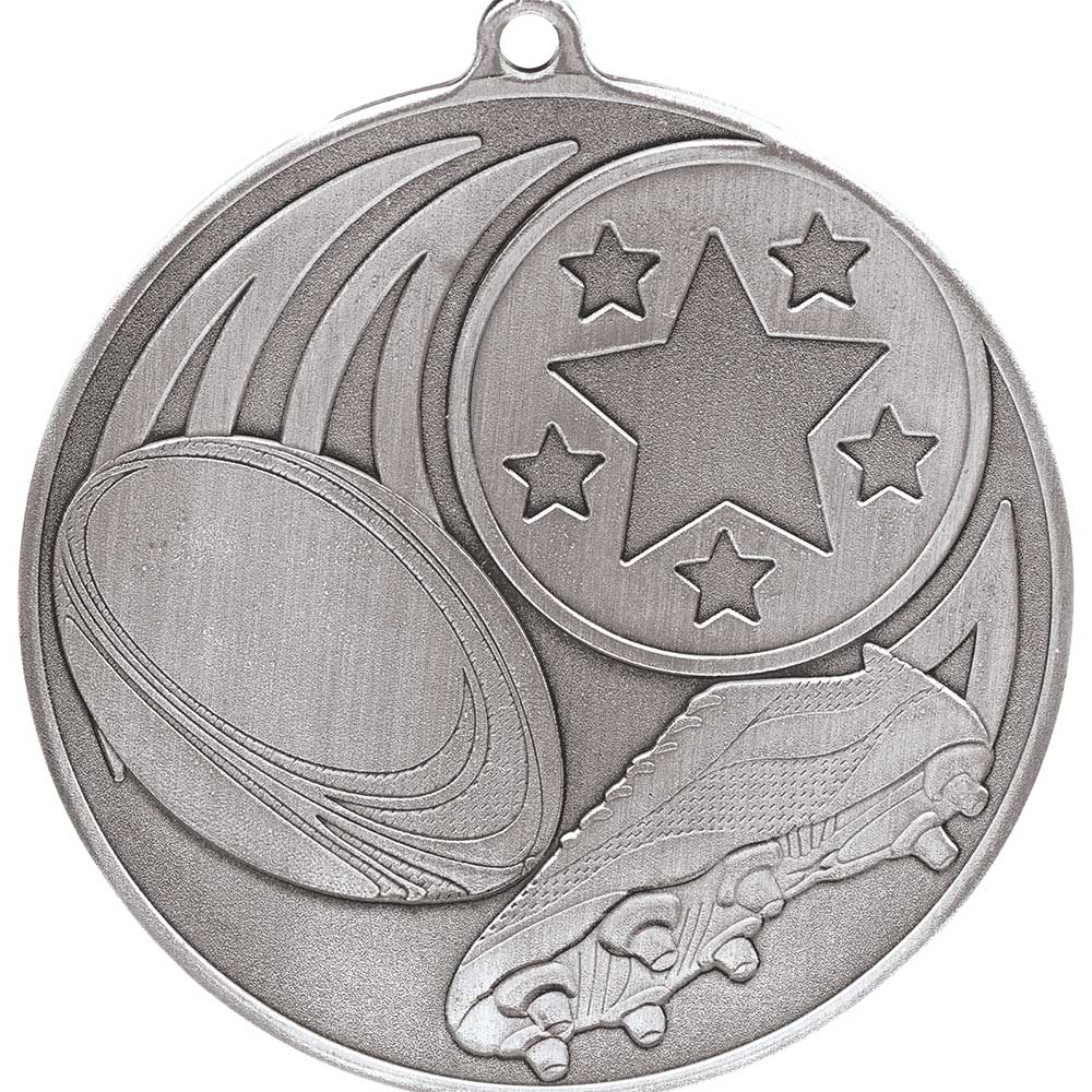 Iconic Rugby Medal 5cm