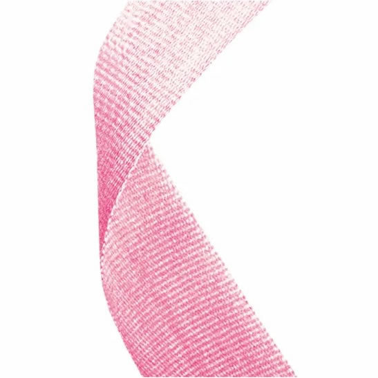 pink medal ribbon 80cm