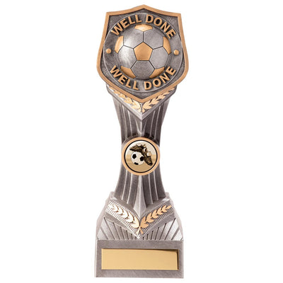 Soccer Trophy Well Done Falcon Award