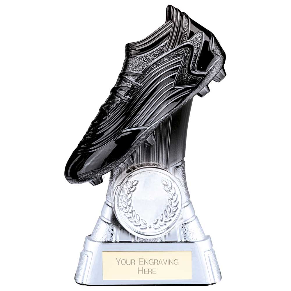 Rapid Strike Football Trophy Award - Ice Platinum