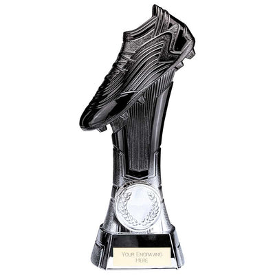 Rapid Strike Football Trophy Award - Ice Platinum