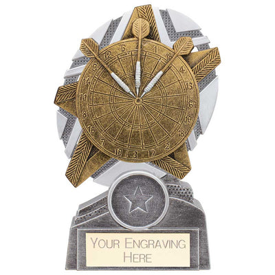 The Stars Darts Plaque Award Trophy