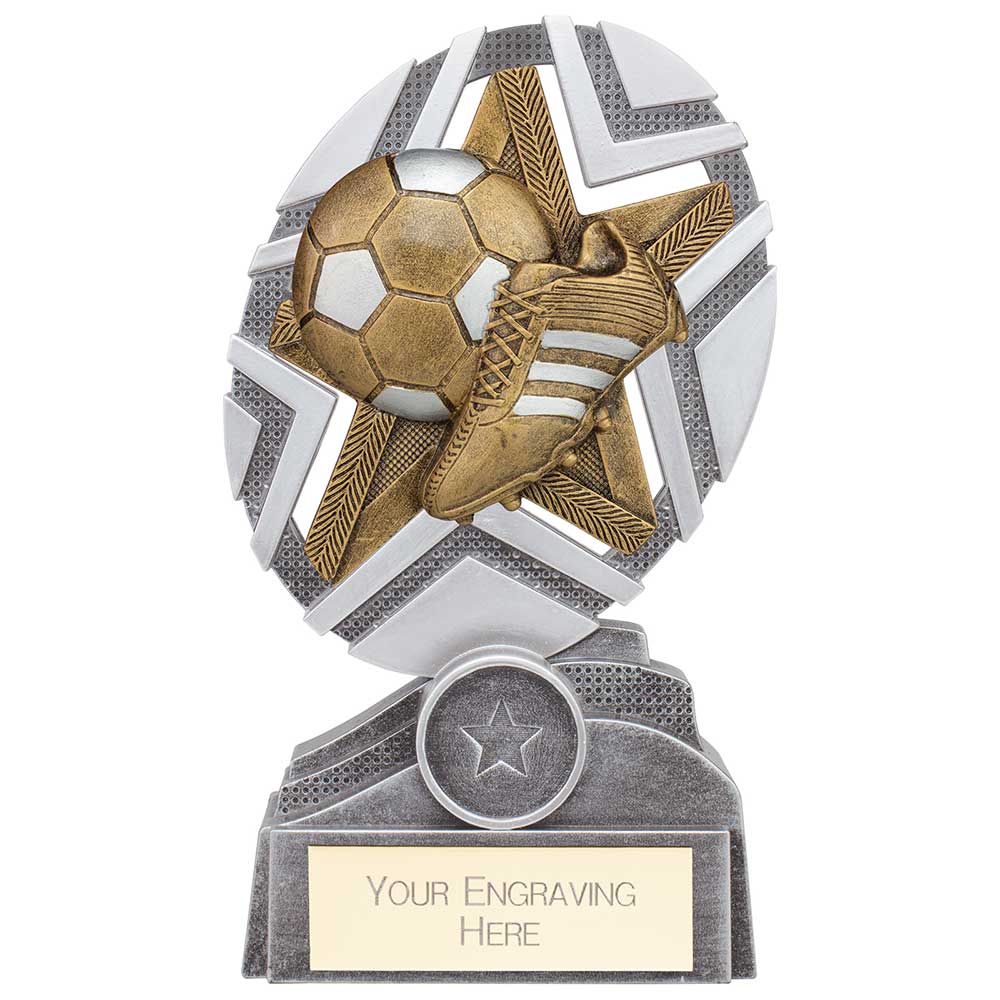 The Stars Football Plaque Award Trophy