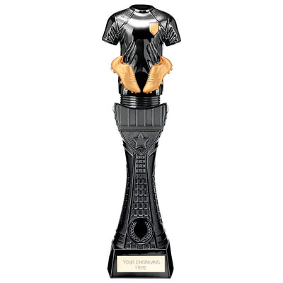 Soccer Strip Trophy Black Viper Tower Award