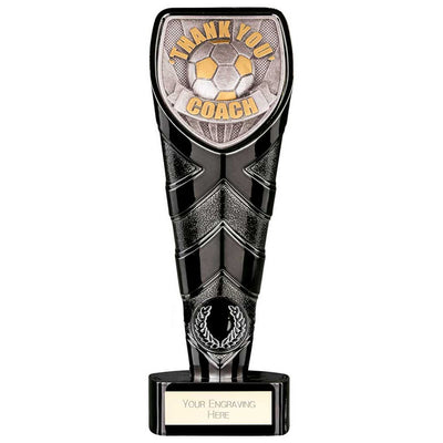 Black Cobra Heavyweight Thank You Coach Football Trophy