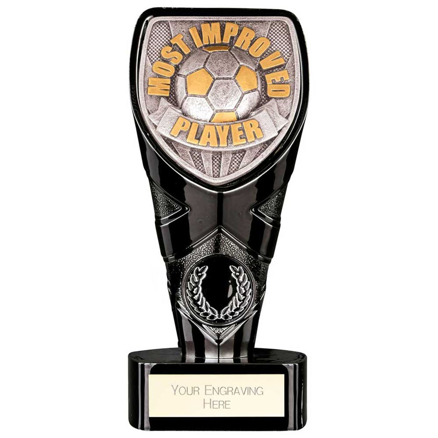 Black Cobra Heavyweight Most Improved Football Trophy