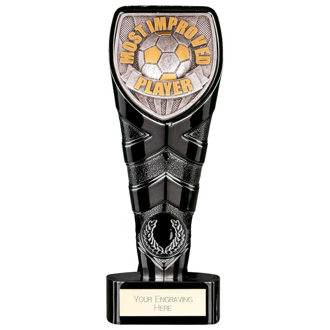 Black Cobra Heavyweight Most Improved Football Trophy