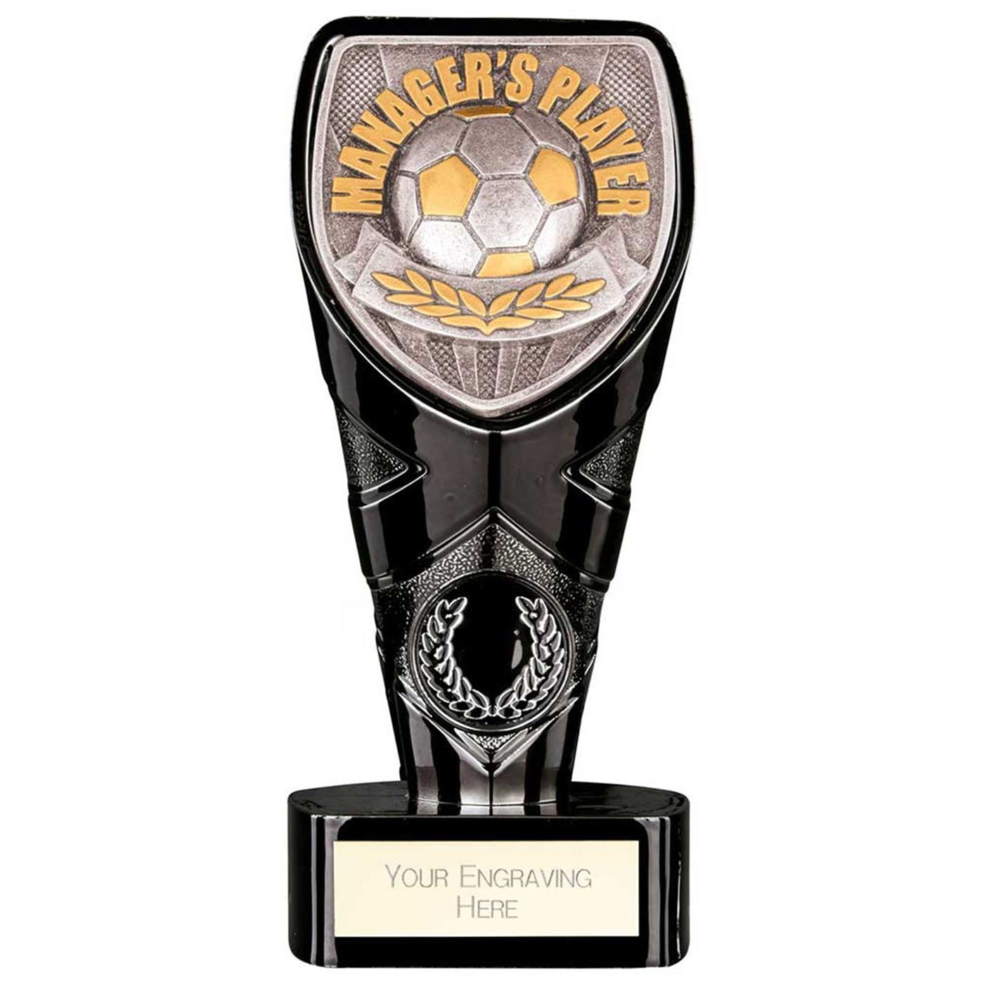 Black Cobra Heavyweight Managers Player Football Trophy