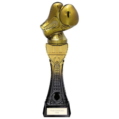 Fusion Viper Tower Boxing Glove Award Trophy