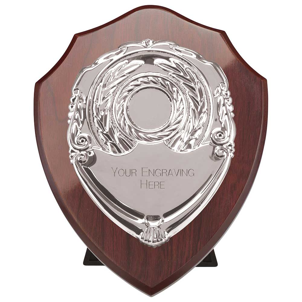 Reward Mahongany Presentation Shield Award Trophy