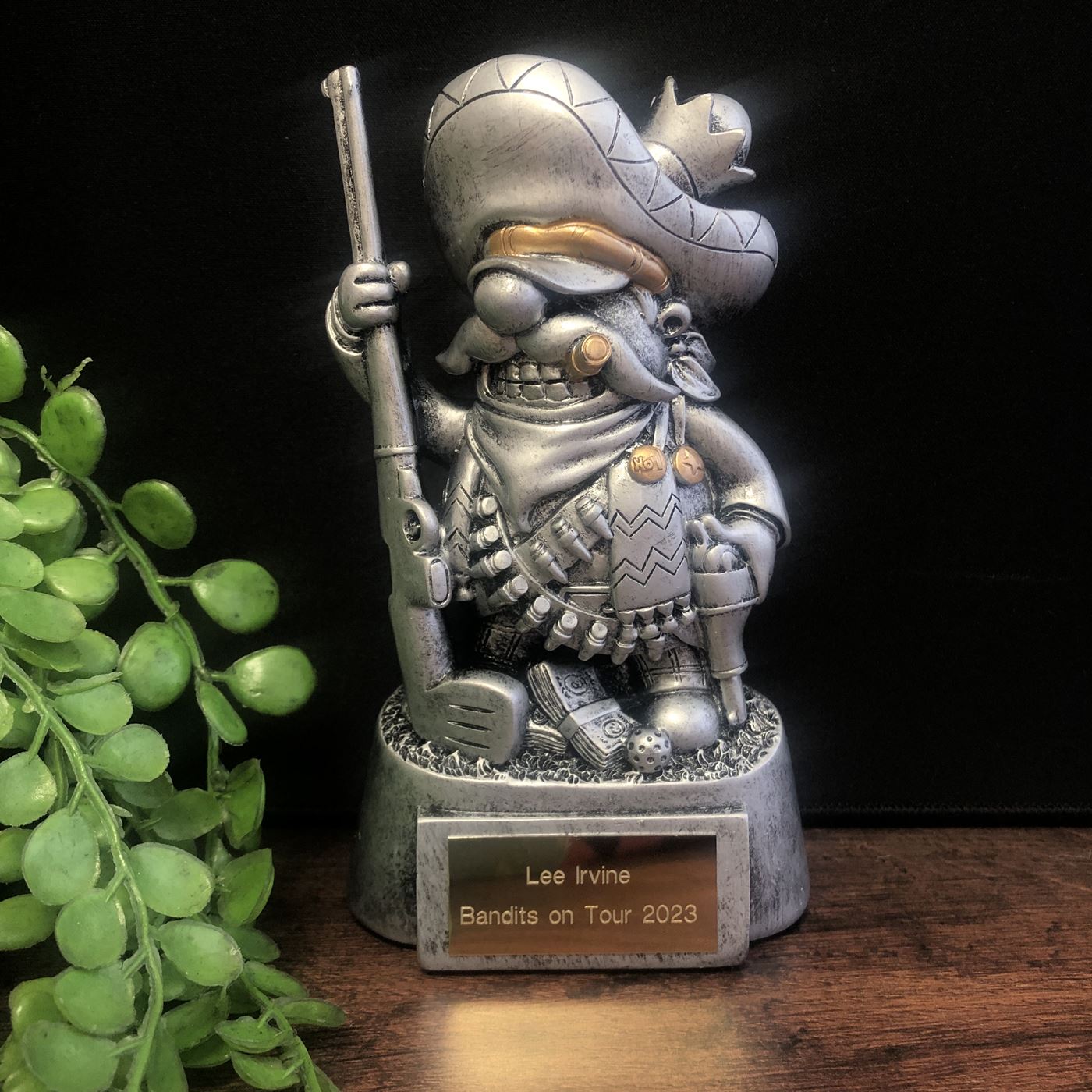 Goof Balls Golf Bandit Award Silver