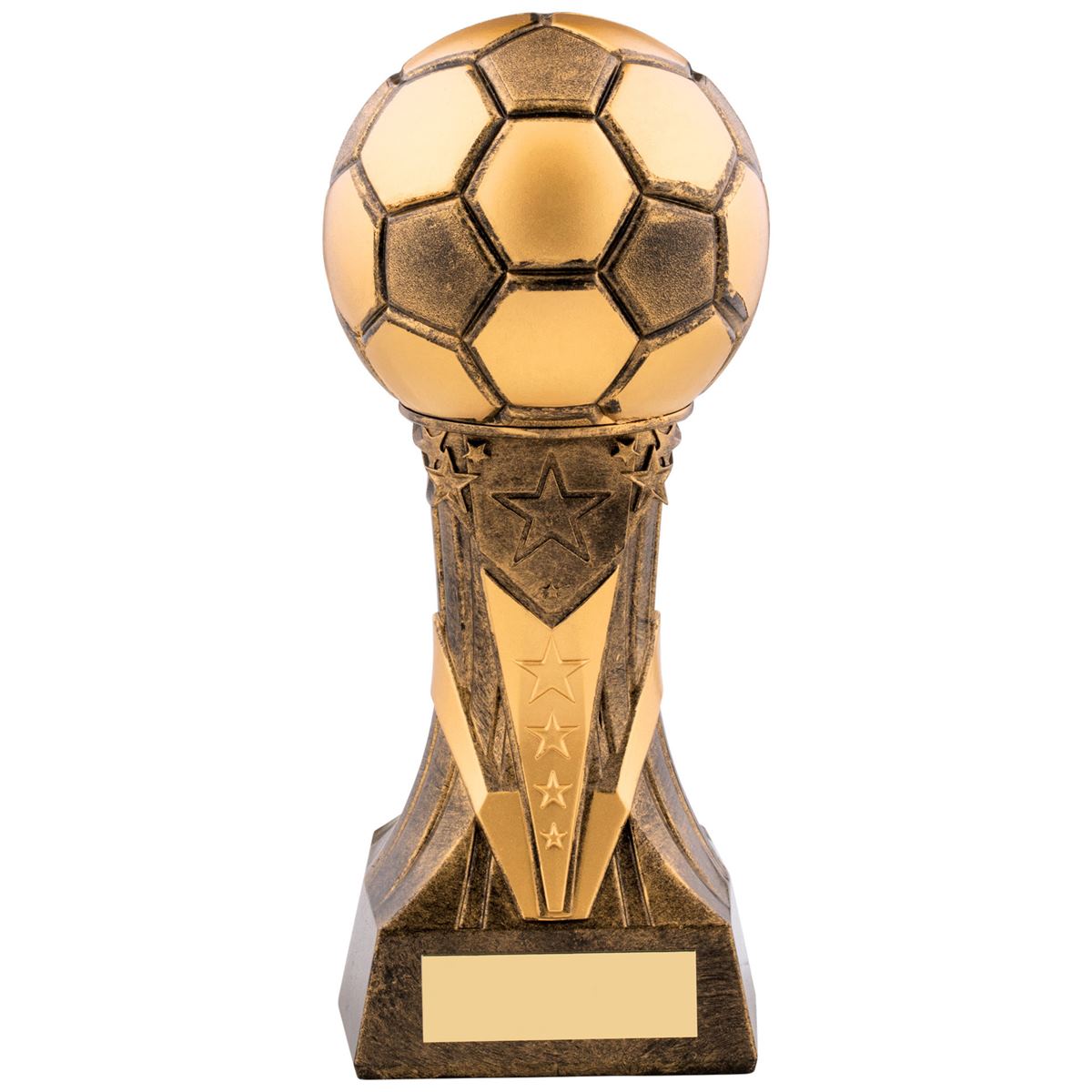 Gold Football Trophy Cosmos Heavyweight Award