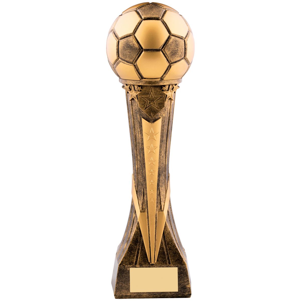 Gold Football Trophy Cosmos Heavyweight Award