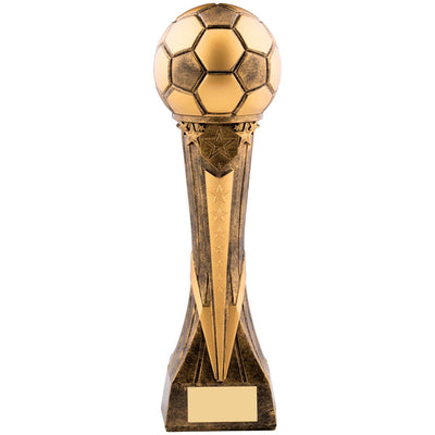 Gold Football Trophy Cosmos Heavyweight Award