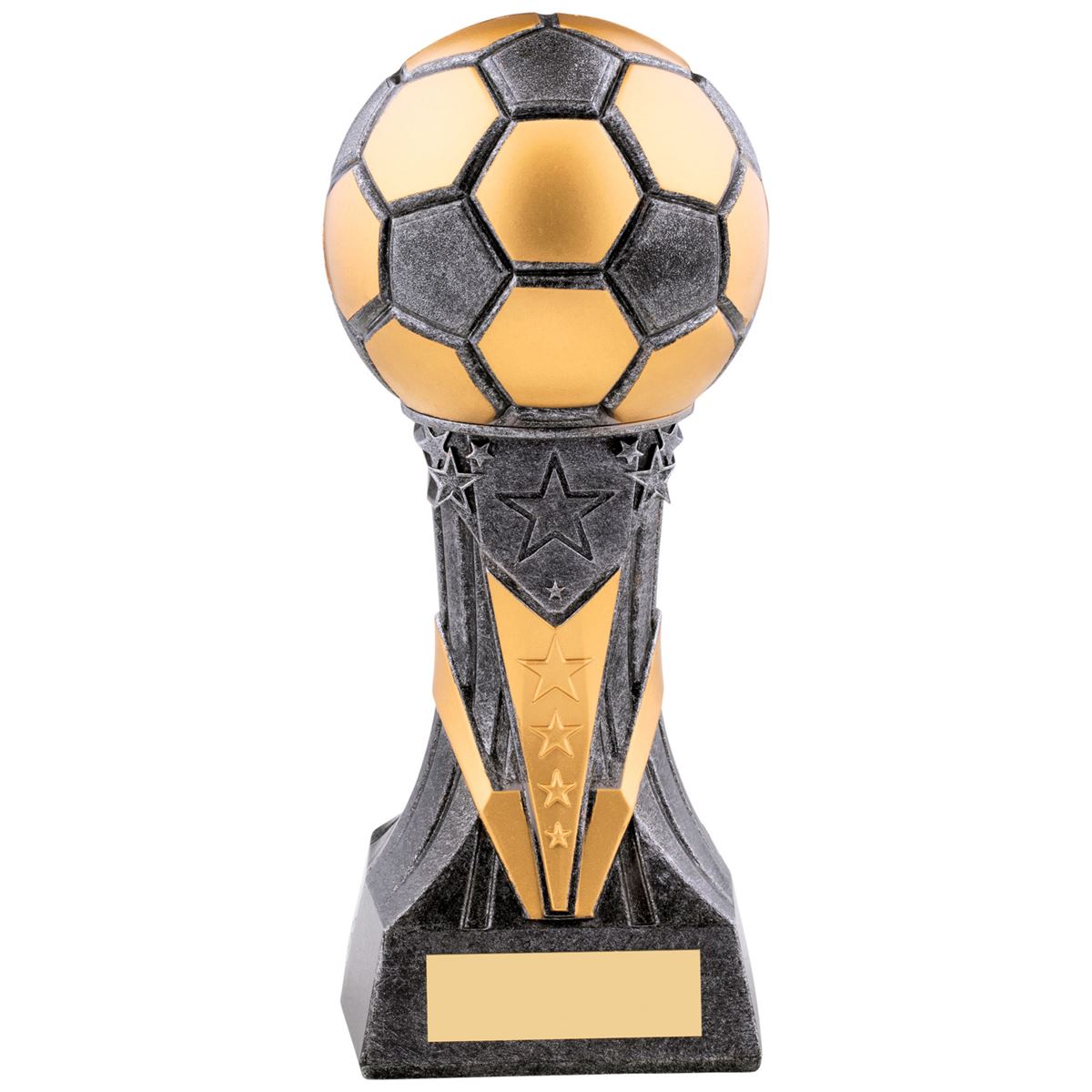 Silver Football Trophy Cosmos Heavyweight Award