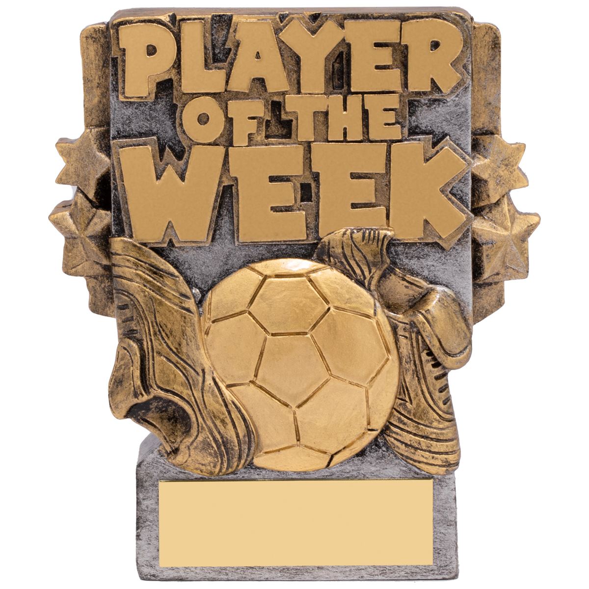 Player of the Week Football Trophy