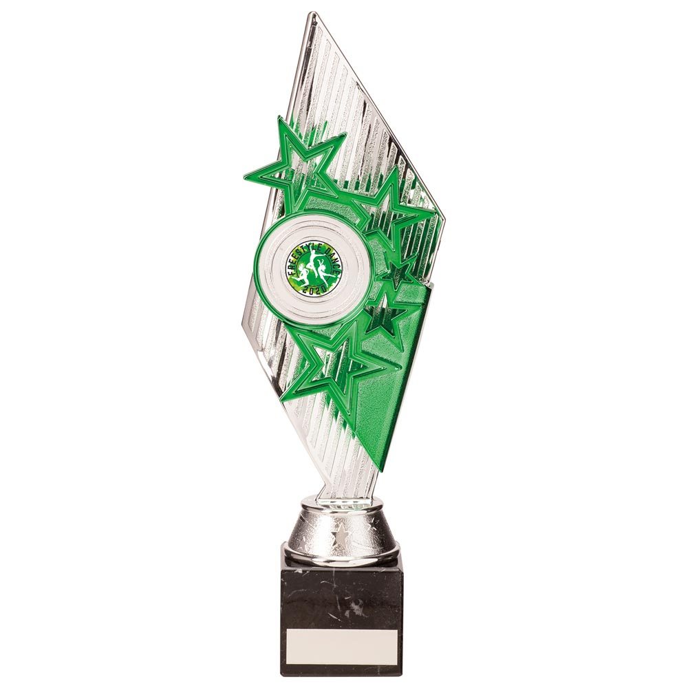 Budget Green Multi-Sport Award Pizzazz Trophy