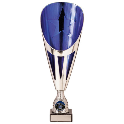 Rising Stars Deluxe Lazer Cup Silver Blue