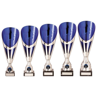 Rising Stars Deluxe Lazer Cup Silver Blue